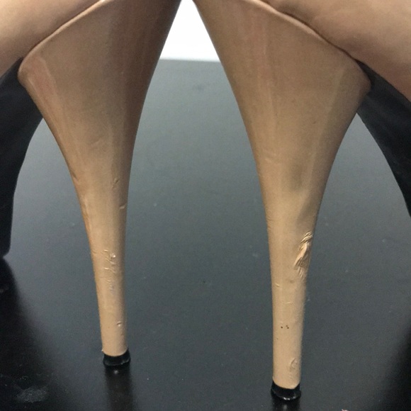 Tan platform paten leather Guess high heels - Picture 3 of 6